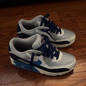 Nike iD Navy and Light Gray Sneakers